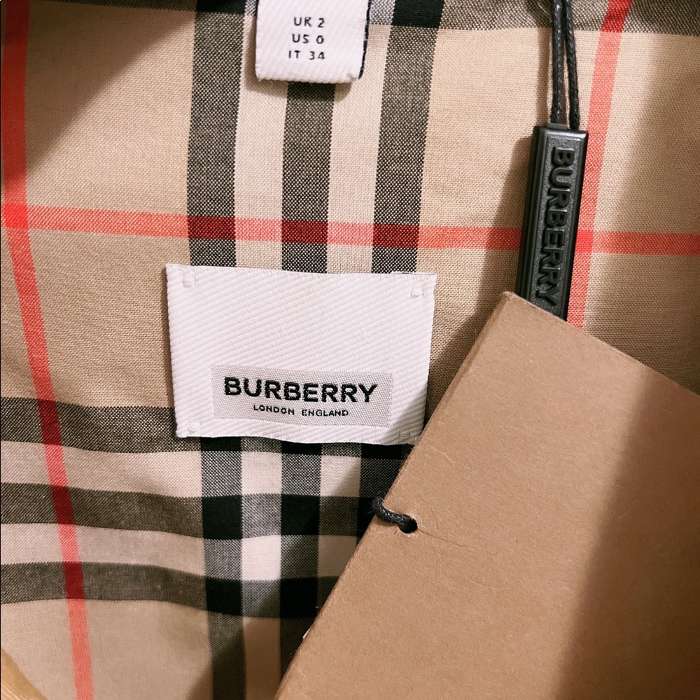 burberry coat. Sipson Cotton Gabardine Belted Swing Coat In Nutmeg - Picture 4 of 12